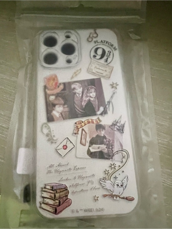 Other - White Magical School Themed Phone Case - Compatible Cell Phone Accessory